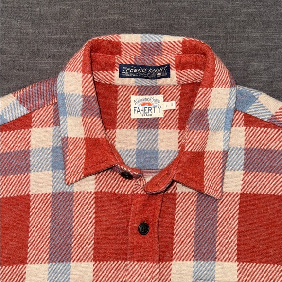 Faherty Legend Sweater Shirt - Picture 3 of 3